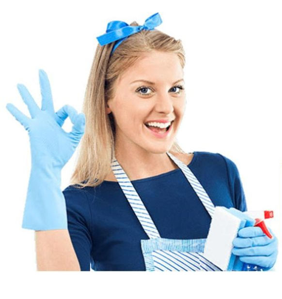 residential cleaning service Happy Cleaning lady